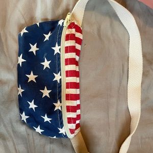 American Apparel American Flag fanny pack!